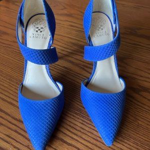Vince Camuto NIB royal blue heels brand new pumps EU 39  US 8.5